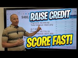 How to RAISE Your Credit Score Fast: Mistakes Cost You THOUSANDS