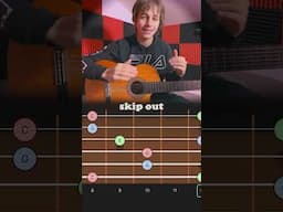 Major triads on the fretboard #guitar #shorts