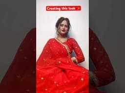 WEDDING HACKS to look beautiful✨🥰 #grwm #grwmoutfit #anarkali #ethnicwear