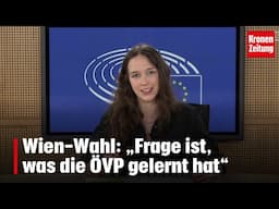 Schilling zu Wien-Wahl: „Frage ist, was die ÖVP gelernt hat“ | krone.tv "Das Duell"