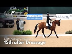 15th after Dressage (2025 Kentucky Vlog No. 4)