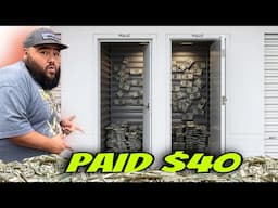 I Bought Three Abandoned Storages IT wAS AMAZING!