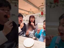 【コラボ】ゆみみんごTV🍓苺飴食べた後のけんごさんのリアクションが😱😱😱😱😱