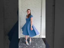 The ultimate dress sewing pattern mash. It's gorgeous! 🤩