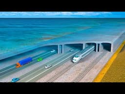 America Is Shocked! China's Insane Construction Tech Creates the World's Longest Underwater Tunnel!