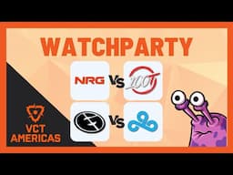 100T vs NRG & EG vs C9 - VCT AMERICAS Playoffs Lower Round 1