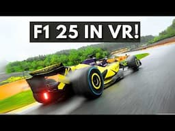 F1 25 in VR... Surprisingly Good!