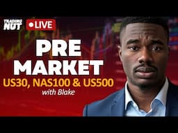 🔴 LIVE US30, NAS100 & US500 "Week Ahead" Pre-Market Analysis