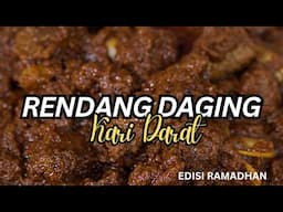 Rendang Daging Kari Darat