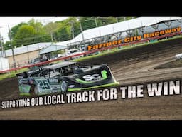 Supporting our local track for the WIN!!  Farmer City Raceway