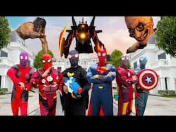 What If 6 Spider-Man Bros In 1 House...? || New BAD-HERO Color SuperHero Suit So Good ! Fun FLife TV