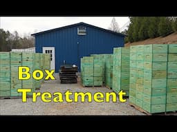 How We Treat Bee Boxes