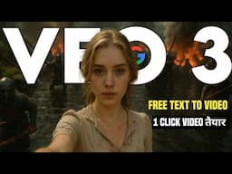 Get Google VEO 3 FREE 🔥 | Make Realistic AI Videos Free | Veo 3 AI Video Kaise Banaye