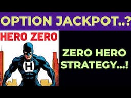 11.06.25 || OPTION JACKPOT || ZERO HERO STRATEGY..! || #tamil #trading #jackpot #ஜாக்பாட்