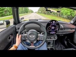 2025 Mini Cooper JCW - New Turbo Hot Hatch First Driving Impressions & Commute