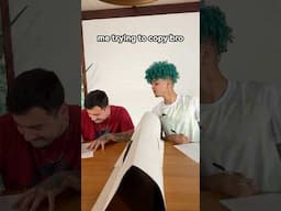 WHEN YOU TRY TO COPY BRO