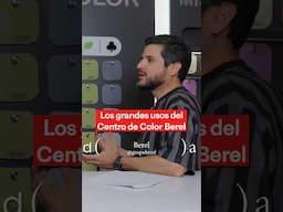 En el Centro de Color Berel, exploran el color y comparan tonos con distintas iluminaciones.