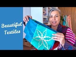 How I am upcycling lots of beautiful textiles (sewing and upcycling vlog)