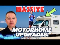 VAN LIFE Upgrading our Brand New Elddis Autoquest 155 Motorhome MAKEOVER Solar & Battery UPGRADES