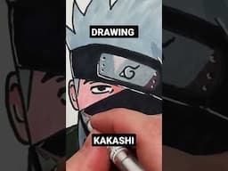 Drawing Kakashi Hatake #shorts