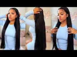 BEST WIG EVER !  🤭🩷 Step by Step Wig Install | PRE PLUCK & BLEACHED KNOTS ft. WIGGINS HAIR