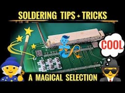 Soldering Tips + Tricks : A Magical Selection / Soldering