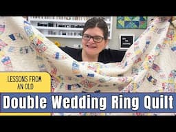 Lesson from An Old Scrappy Quilt || What Can We Learn From This Antique Quilt?