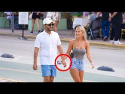 Holding Hands With Strangers At The Beach!!