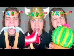 Luke Did That Food Challenge | Asmr & Mukbang New Compilation