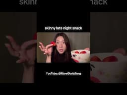 Full video coming soon on my second channel (link in bio) #healthysnack #latenightcravings #mukbang