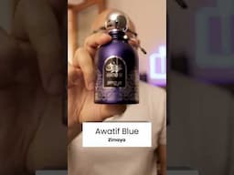 Zimaya Awatif Blue Review  #perfume #fragrance #fragrancereview