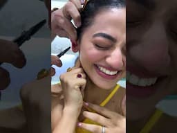 I Got My Ears Pierced! 😱 I #hellyshah