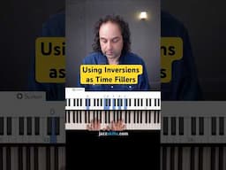 Filling Time with Inversions. A Simple Jazz Piano Trick