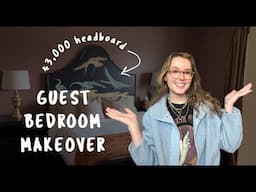 Moody Guest Bedroom Makeover