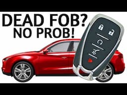 Unlock Door & Start Car With A Dead Key Fob!