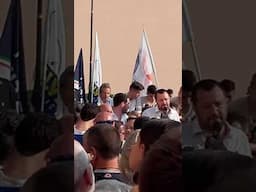 Salvini comizio a Cinisello #ForzaLega