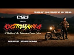 #PG1xKUSTOMANILA in The Filinvest Tent, Alabang | Test Ride Experience
