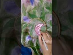 #diy #diyart #art #painting #handpaintedfabric #handpainting #handpaint