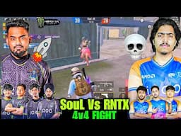 SouL Vs RNTX 4v4 Fun Tdm Match 😂 iQOOSouL Vs Rntx ✅ Goblin NakuL Manya Legit Vs Ninjajod Spraygod