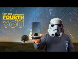 Capturing the Star Wars meteor shower with your phone camera