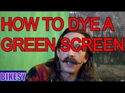 How to Dye a Green Screen for under $10. +Channel Update - Video production,  gaming.