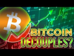 Bitcoin Decouples From NASDAQ?🚨Crypto Market Update