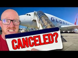 Onboard The BIZARRE First Flight of GLOBAL AIRLINES 😳✈️
