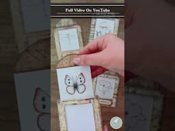 EASY MAGIC SLIDER SPECIMEN CARDS 🌈 | COLOR CHANGING! | My Porch Prints Junk Journal Ideas