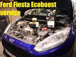 Ford Fiesta Ecoboost  5000 mile service for £30