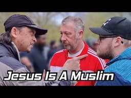 Christians Explode Into Fight Over True Identity of Jesus | Mansur | Speakers Corner
