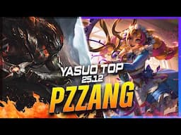 PZ ZZANG - Yasuo vs Gwen TOP Patch 25.12 - Grandmaster Yasuo Gameplay