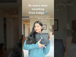 Day8: They Broke Our Bag Lock?! Indigo Shocker #30daychallenges #creator #ytshorts #minivlog
