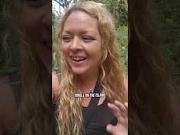 I stayed off grid in the jungle but on an island!? #shorts