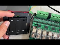 ESP32 relay board control by traditional switch using RS485 HAv2 board